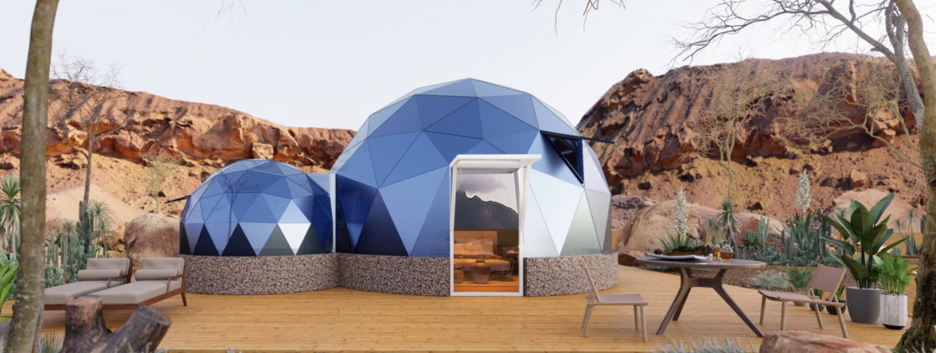 宿城区球形智能光伏玻璃星空房